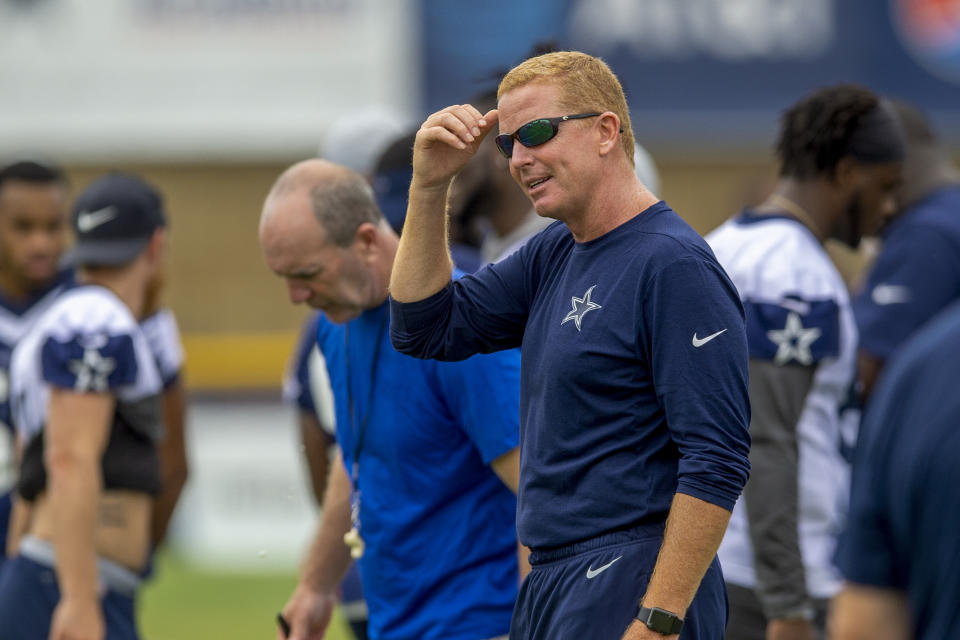 Jason Garrett suggested that an anemic Dallas offense will be more conducive to Amari Cooper producing than Oakland’s. (AP)