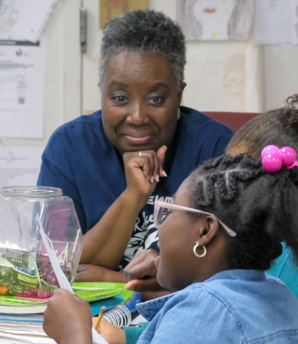 Cynthia Tennell, a teacher at Rawlings Elementary School in Gainesville, is one of 6 finalists in Florida for the National Presidential Awards for Excellence in Mathematics and Science Teaching.
(Credit: Photo provided by Alachua County Public Schools)