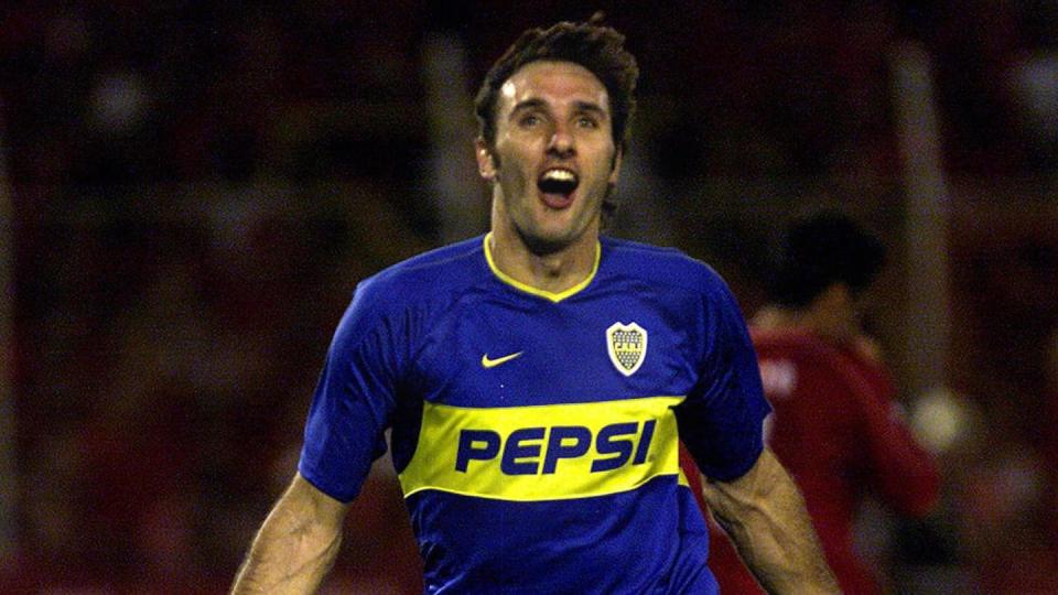 Schavi fue uno de los protagonistas de aquella Copa Libertadores 2003. | MAURICIO DUENAS/Getty Images