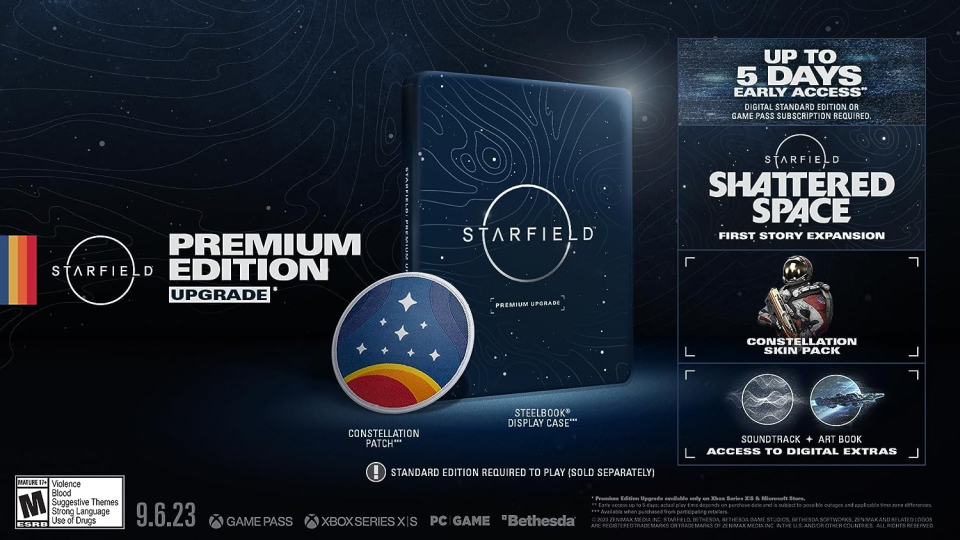 Esto incluye la Premium Edition de Starfield