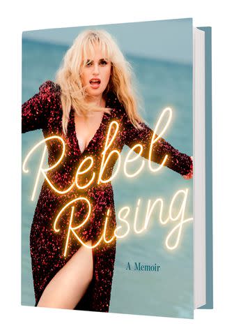 Cover of Rebel Wilson's memoir <em>Rebel Rising</em>, out April 2, 2024