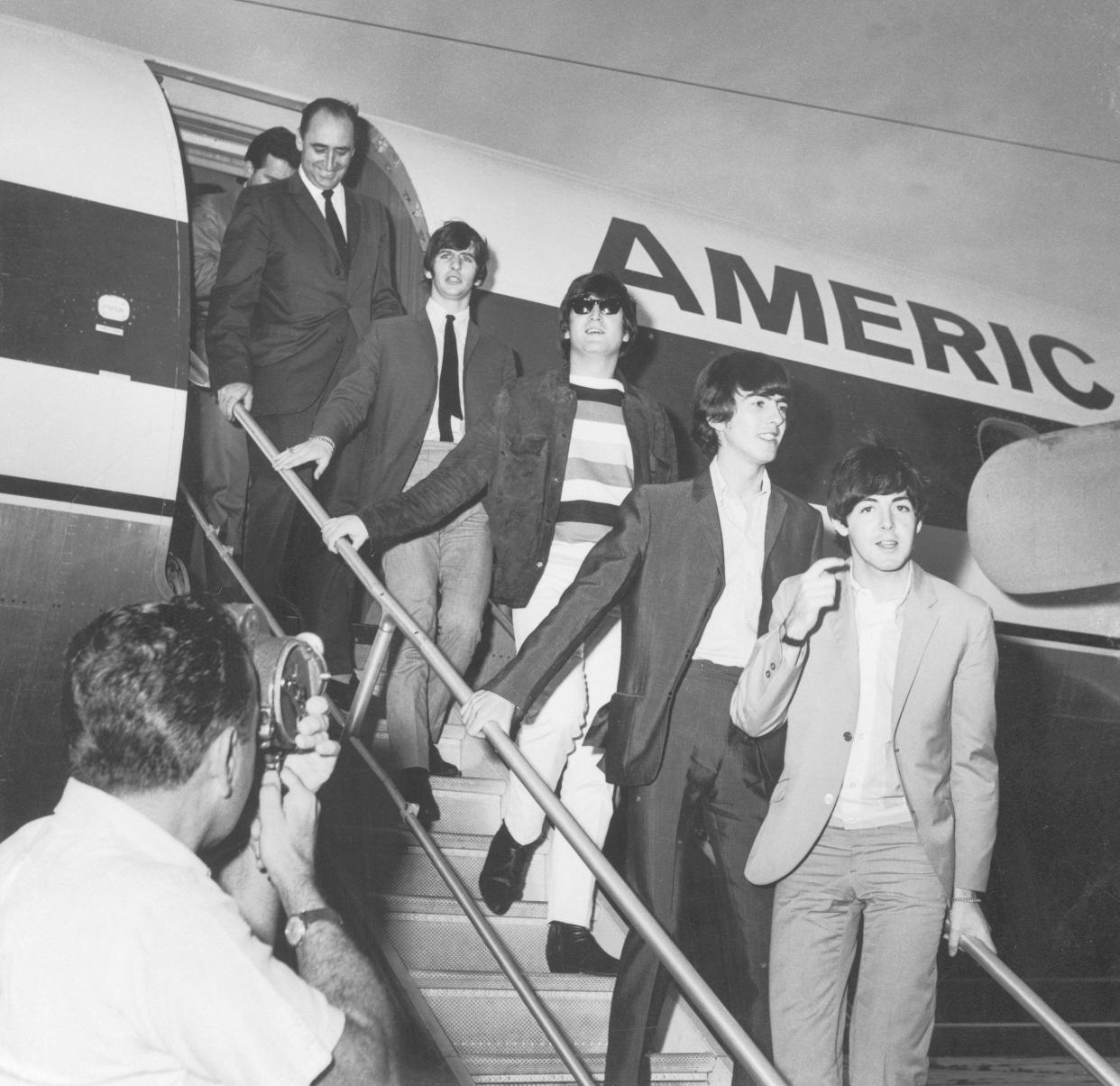 In 1964, right after Hurricane Dora ripped through Jacksonville, the Beatles landed at Imeson Airport, the predecessor to Jacksonville International Airport, on their way downtown to news conferences and a windy performance at the Gator Bowl.