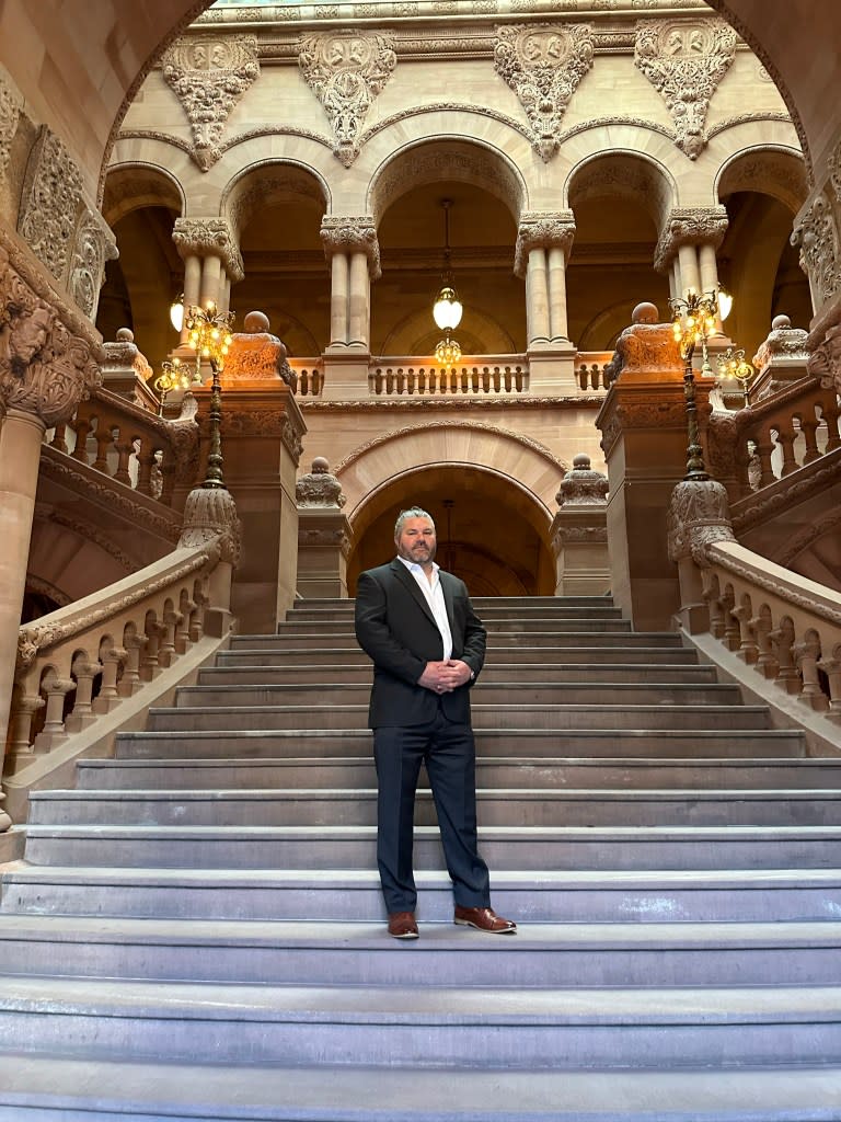 James Schmitt, Pawling’s town supervisor, figures that the Starkdale Park people “want to take the temperature of the community.” Courtsey of James Schmitt