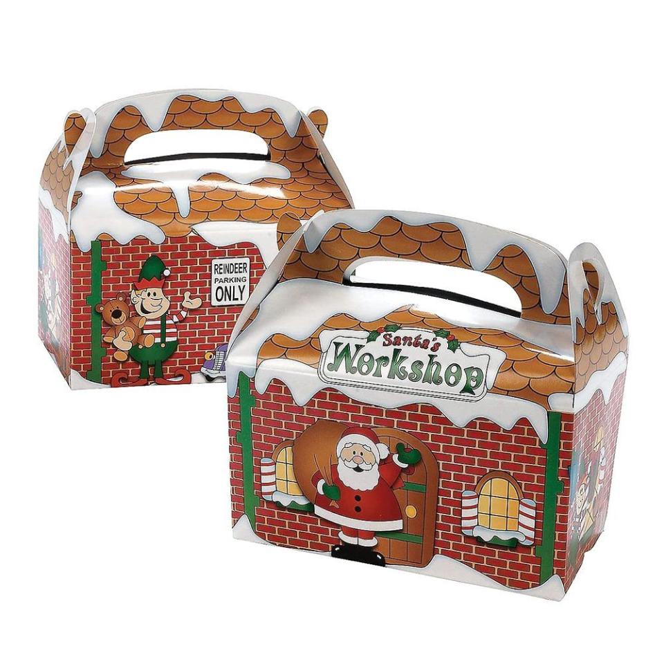 8) Santa's Workshop Treat Boxes (12-Pack)