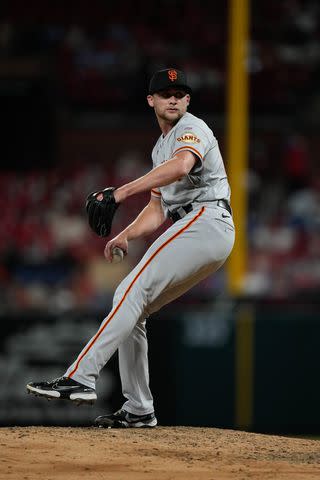 <p>Andy Kuno/San Francisco Giants/Getty</p> Keaton Winn