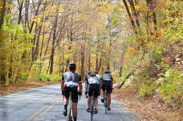 emBiking in Travelers Rest, South Carolina./em