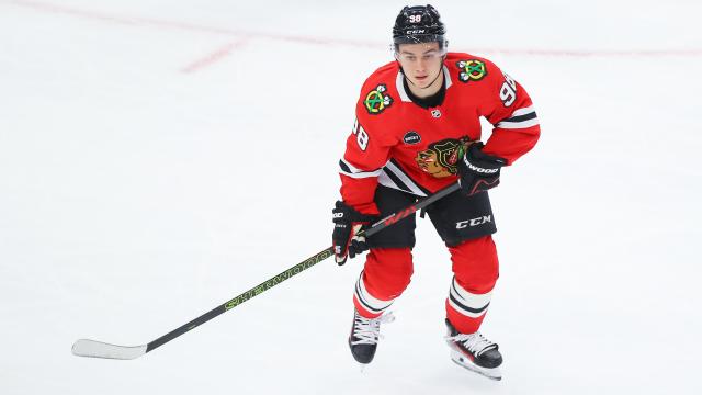 Connor Bedard skates in his first NHL exhibition game with the Chicago  Blackhawks, Sports