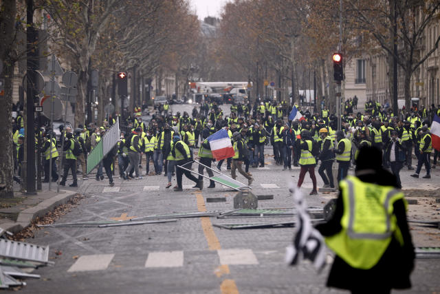 Worst riot in a decade engulfs Paris; Macron vows action