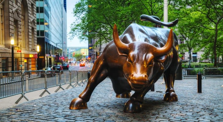 Image of the Wall Street Bull.