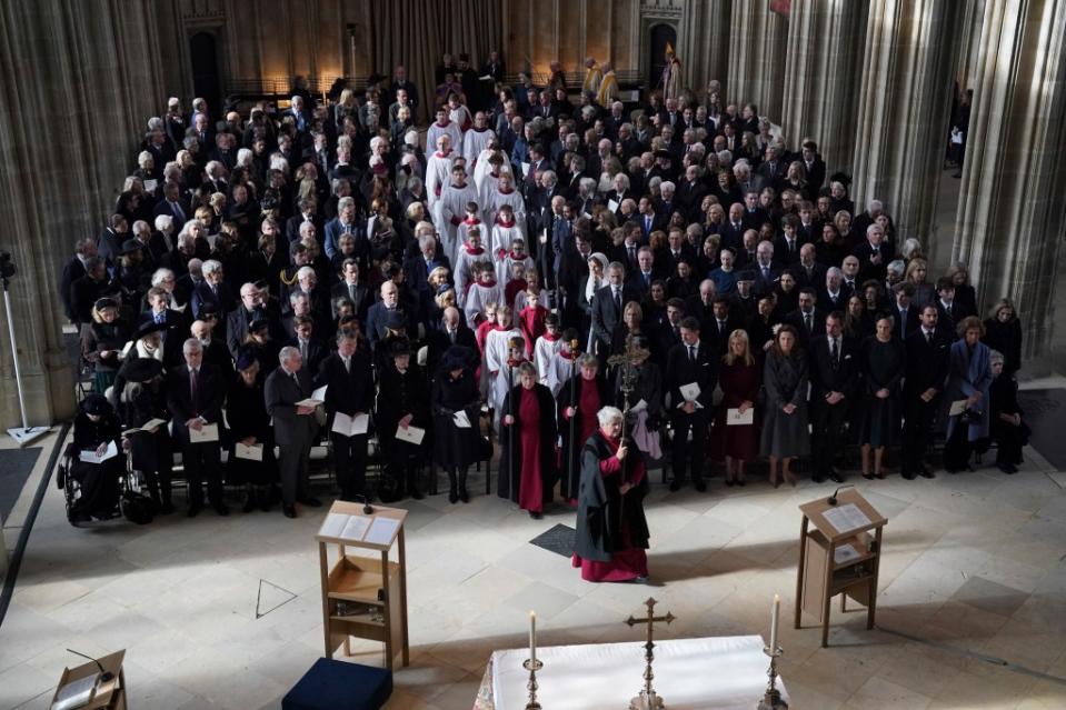 The Duke of Cambridge also missed out on the Greek monarch’s funeral last January. Jonathan Brady/Pool via AP