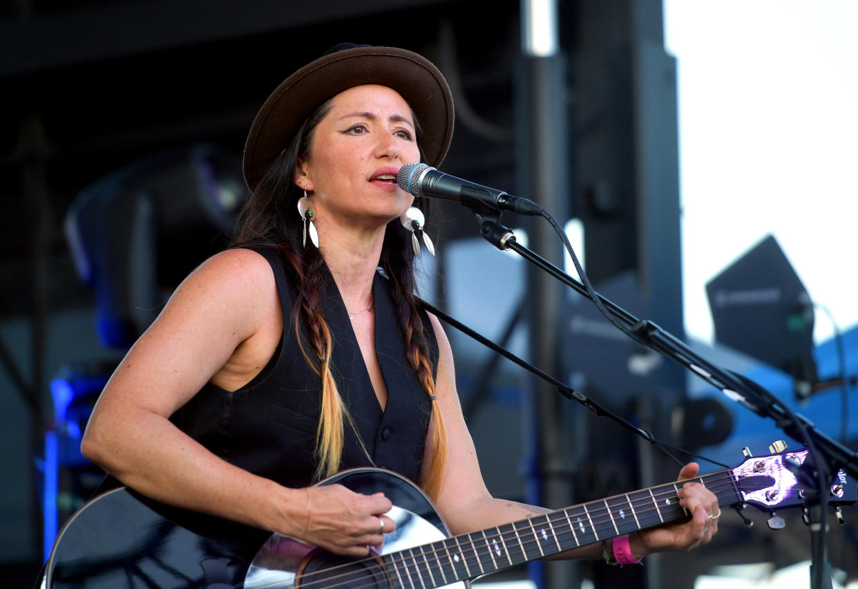 KT Tunstall has pulled out of tour dates due to fears over her hearing. (Photo by Matt Winkelmeyer/Getty Images)