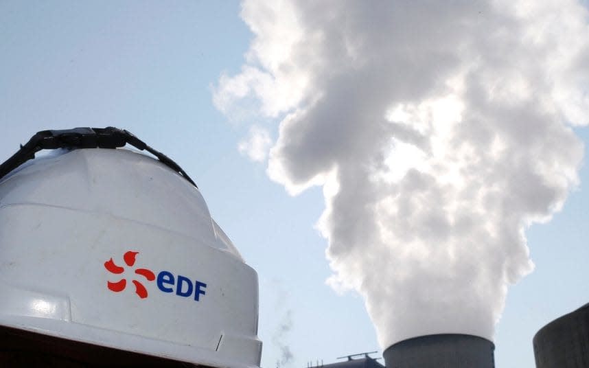 EDF said energy consumption fell in the UK last year