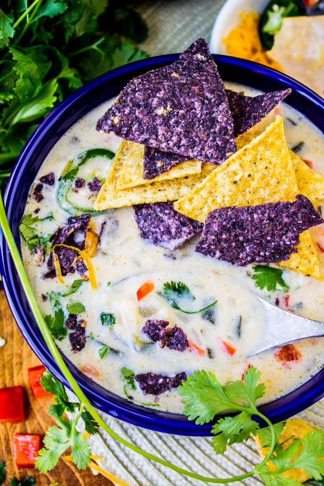 Queso Dip Potato Soup