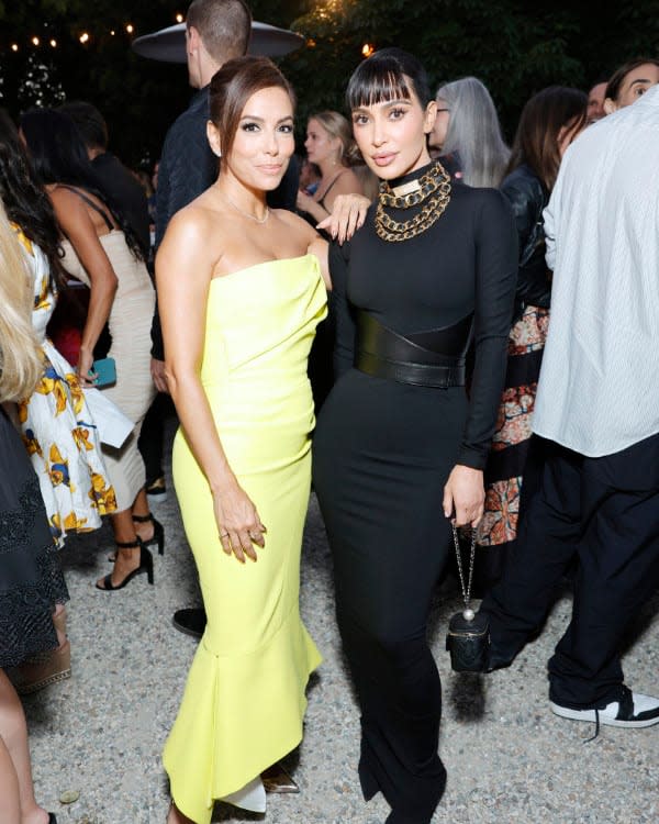Eva Longoria y Kim Kardashian