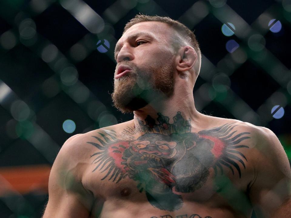 Conor McGregor previously held the UFC featherweight and lightweight titles simultaneously (Getty Images)