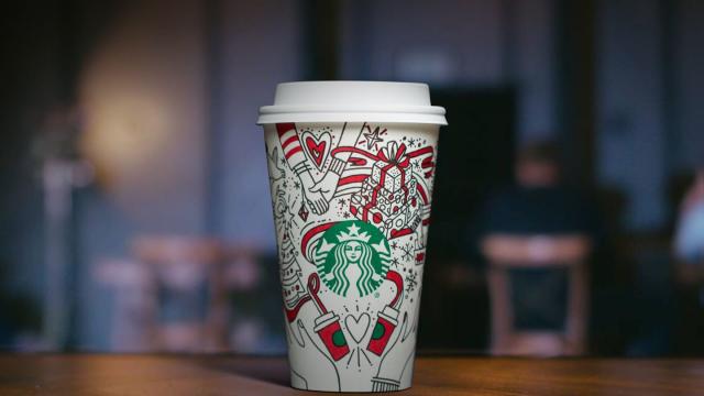 Here's a sneak peek of Starbucks holiday cups