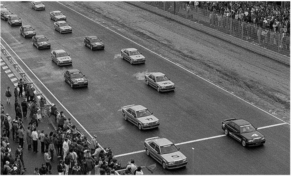 mercedes 190e race of champions nurburgring 1984