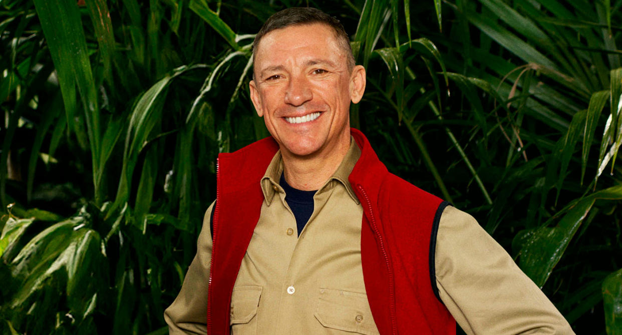 Frankie Dettori - I'm a Celebrity... Get Me Out of Here! 2023. (ITV)