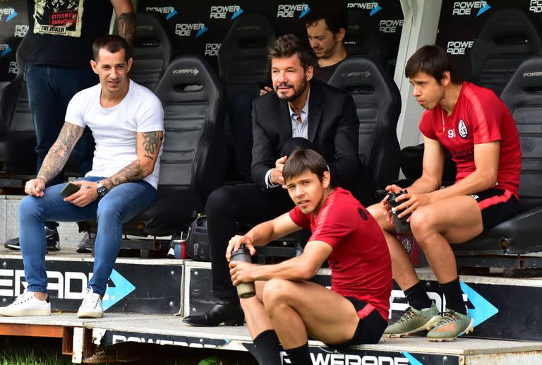 Marcelo Tinelli se encuentra de licencia, de modo que Horacio Arreceygor es el que debe llevar a cabo las negociaciones con los dos futbolistas