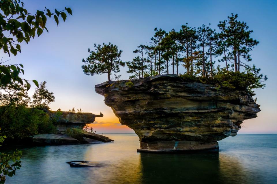 Michigan: Turnip Rock