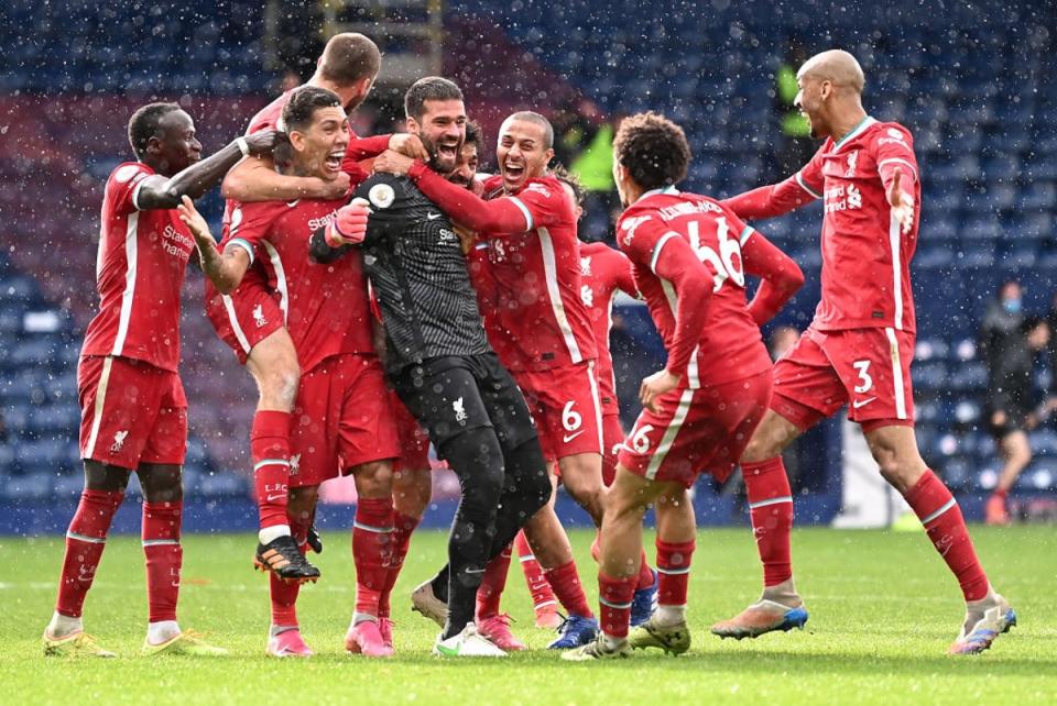 Alisson’s dramatic winner at West Brom led to Liverpool’s run to the Champions League final the following year (Getty Images)