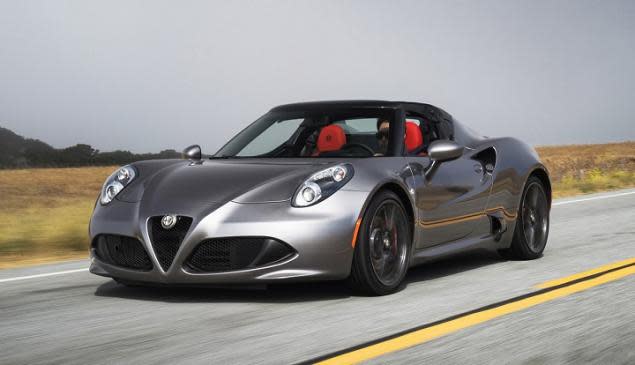 2016 Alfa Romeo 4C Spider photo