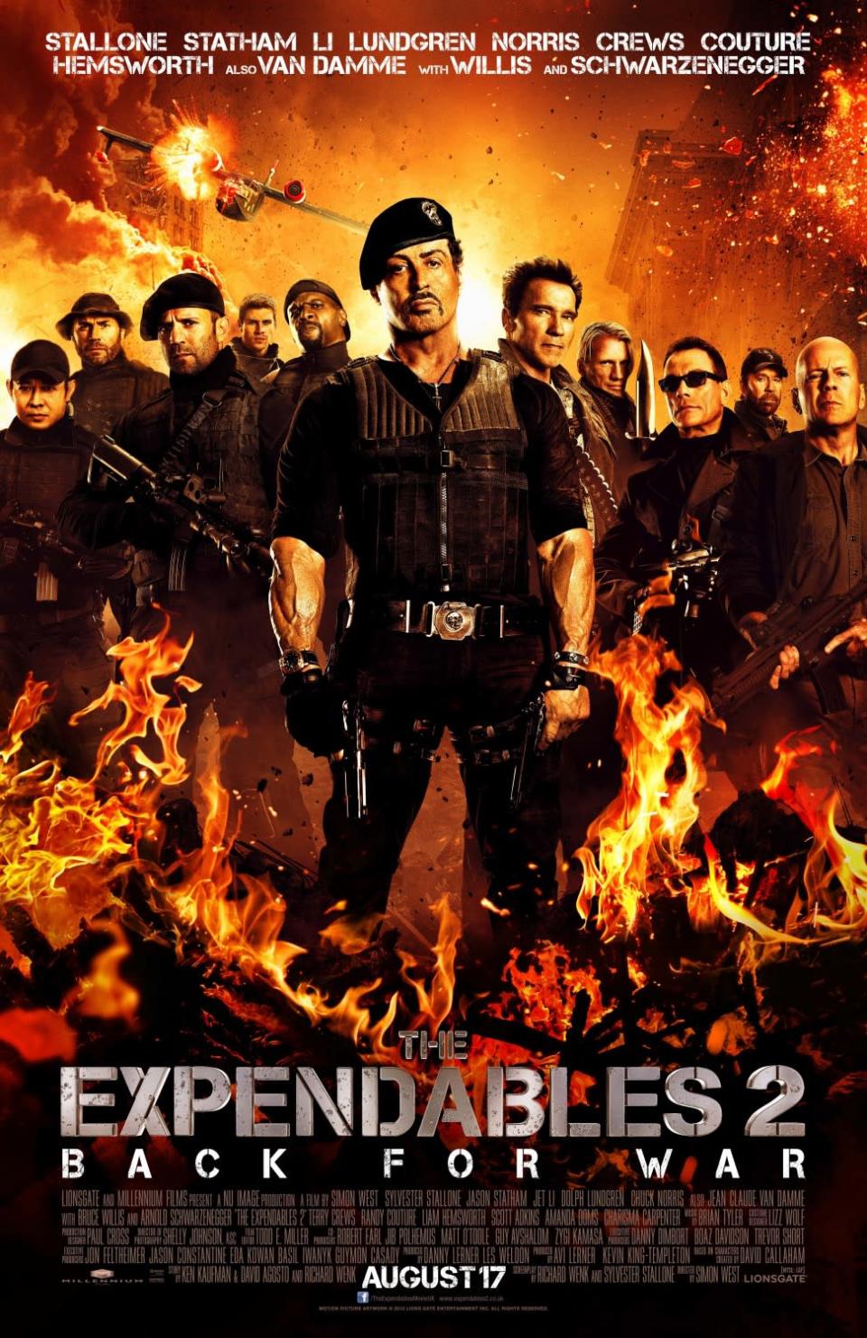 Best and Worst Movie Posters 2012 The Expendables 2