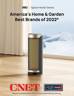This 33%-off oscillating space heater is basically a must-have at this point.
