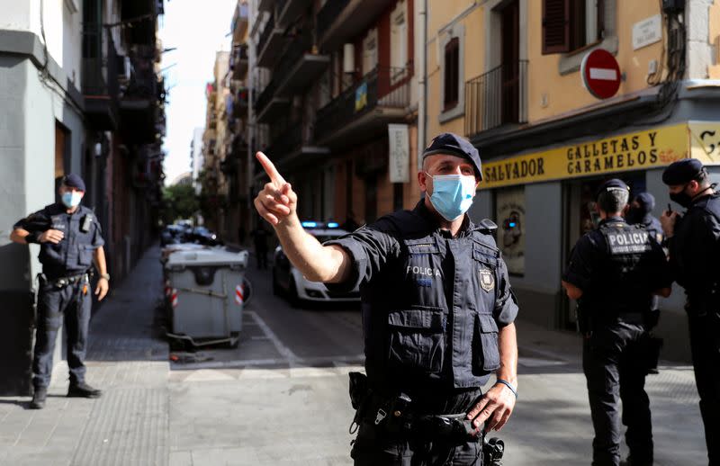 Anti-terrorism operation in Barcelona