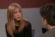 <p>Aniston admits she prefers long hair off-screen, so perhaps that’s why Rachel Green’s do continued to grow. This season she added highlights .</p>