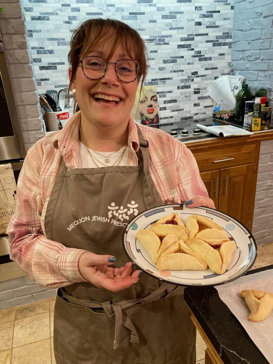 Rachael Marks of Mequon makes and ships hundreds of hamantaschen to relatives.