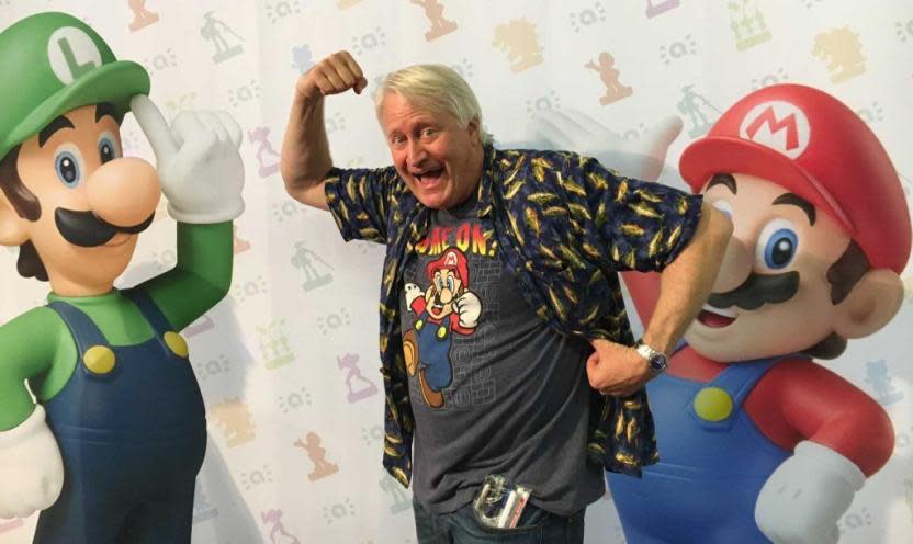 Charles Martinet será a partir de ahora el Embajador de Mario