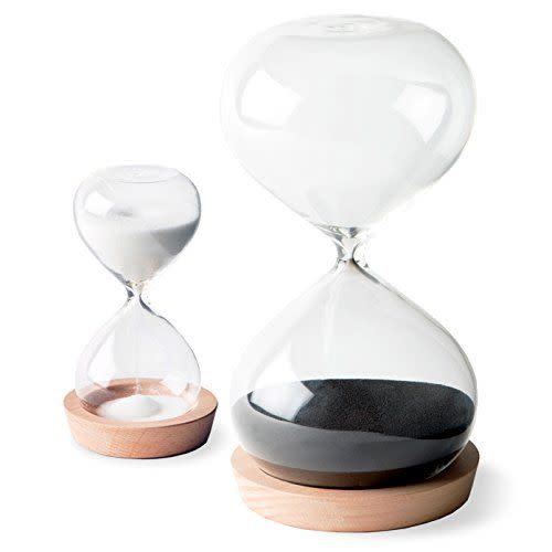 18) Hourglass Sand Timer Set