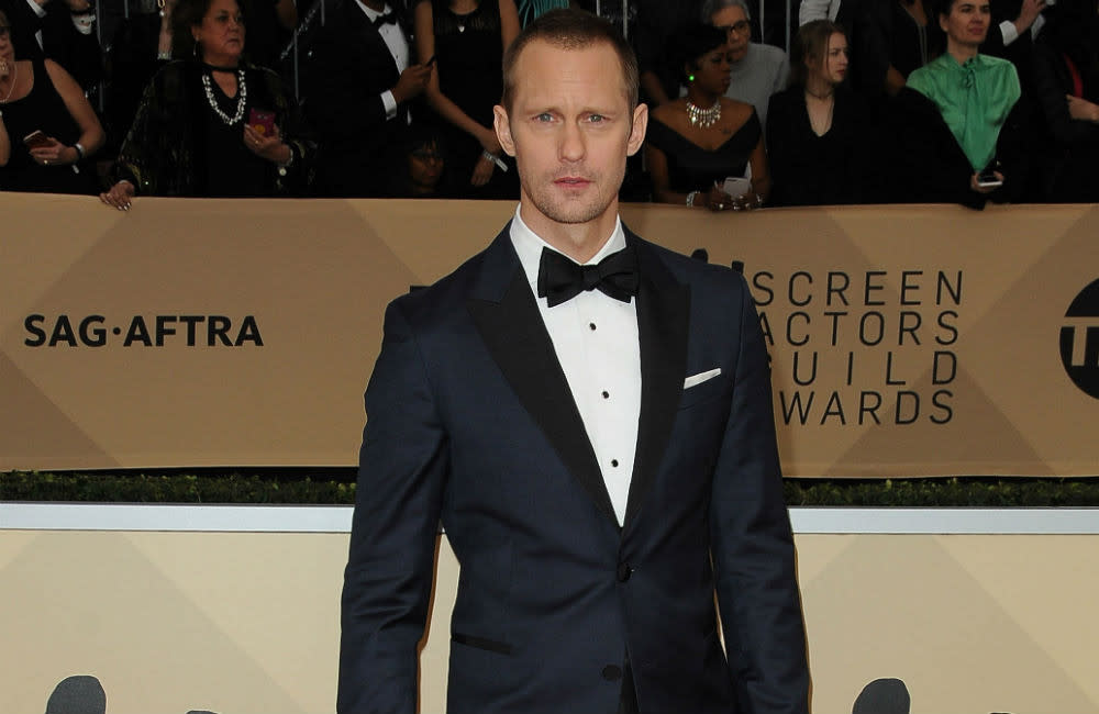 Alexander Skarsgard has confirmed the birth of his first child credit:Bang Showbiz