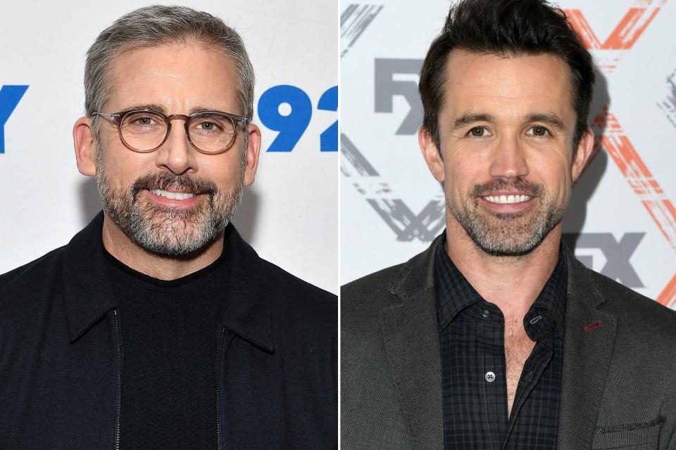 Steve Carell Responds to Rob McElhenney Office Video