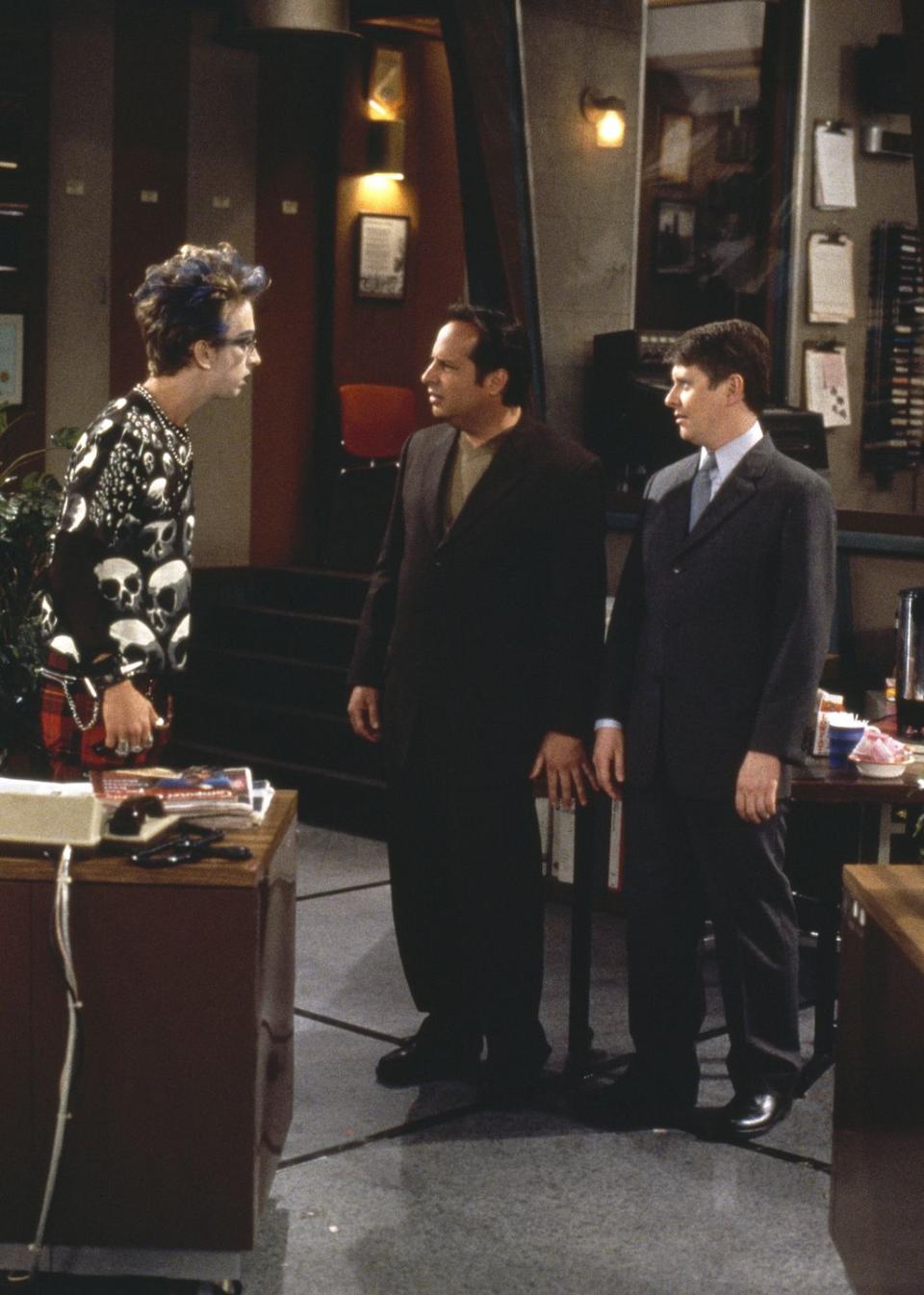 andy dick and jon lovitz on the show newsradio