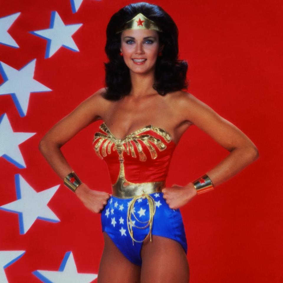 Lynda Carter como Wonder Woman