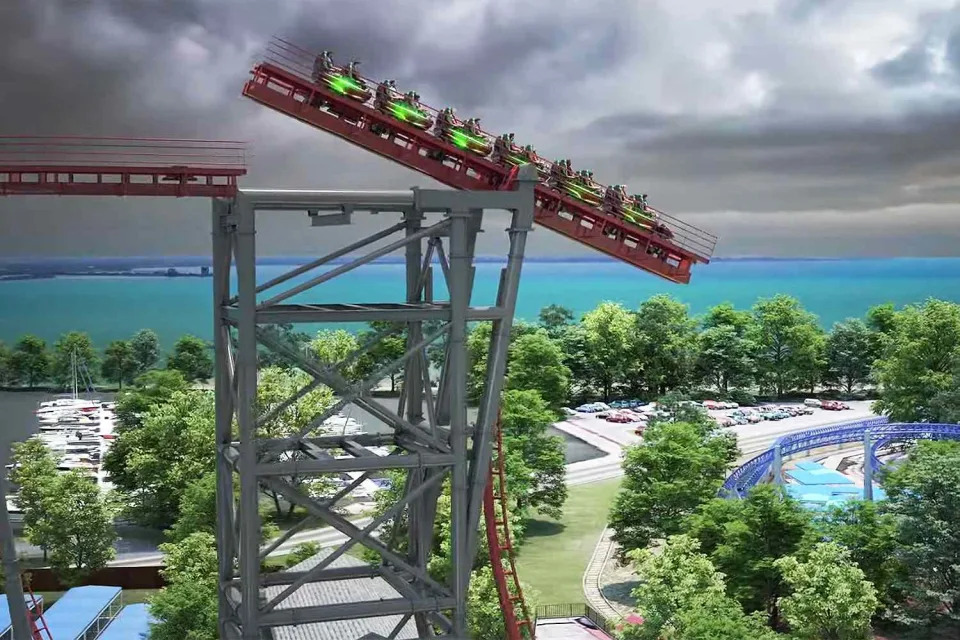 <p>Getty</p> Cedar Point/YouTube