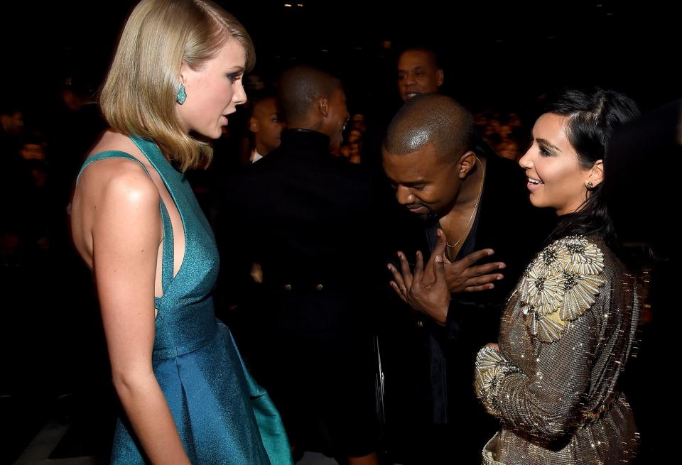 9) Kim, Kanye, and Taylor Swift are all Illuminati