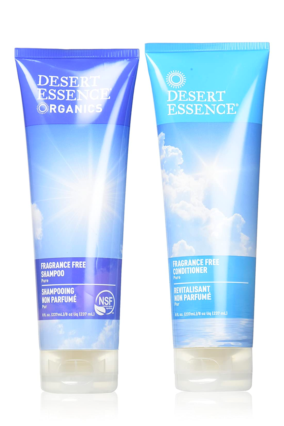 6) Desert Essence Fragrance Free Shampoo & Conditioner Bundle
