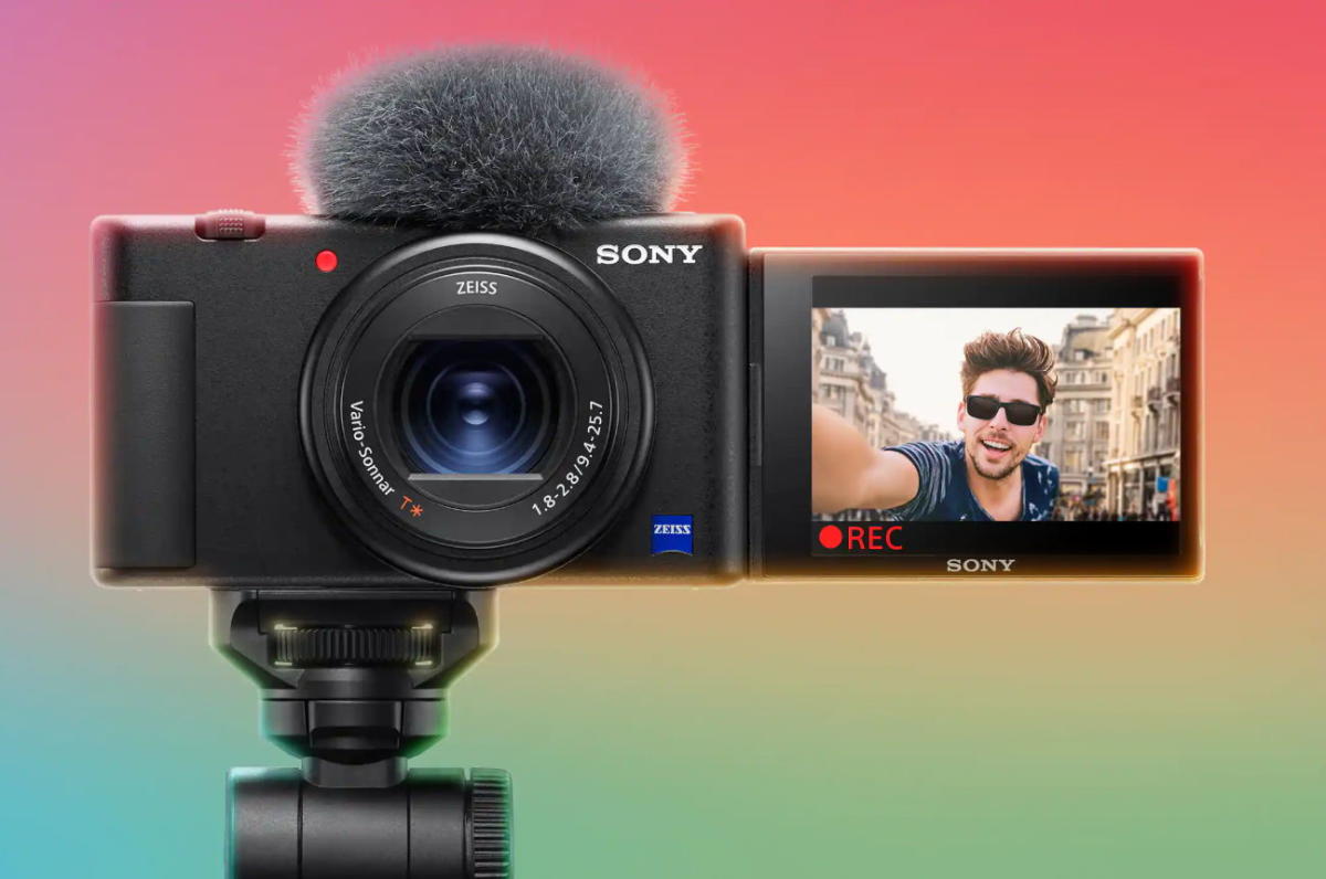 Buy Sony Digital Vlog Camera ZV 1 (Compact, Video Eye AF, Flip