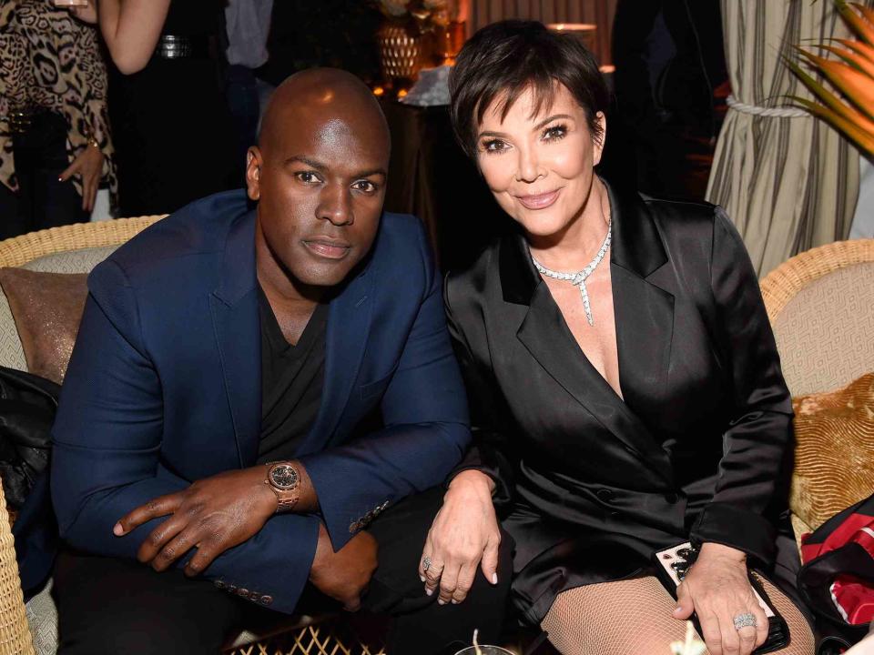 Kevin Mazur/Getty Corey Gamble and Kris Jenner attend the "American Woman" premiere party at Chateau Marmont on May 31, 2018 in Los Angeles, California