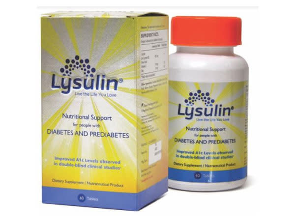 Lysulin - a patented nutritional supplement for diabetes