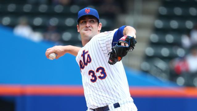 Matt Harvey Looks Good In Red & Blue