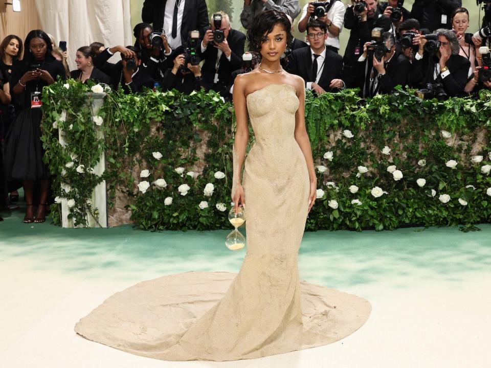Tyla attends the 2024 Met Gala.