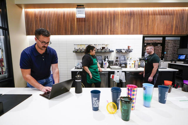 Starbucks will accept reusable cups for drive-thru and mobile orders