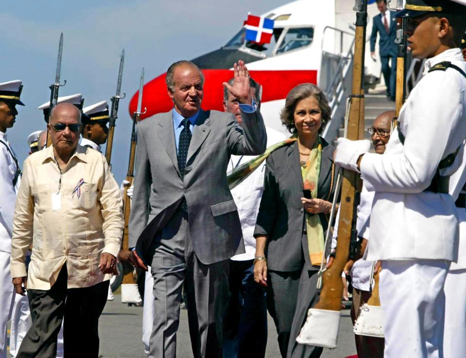 Juan Carlos I y la reina Sofía. (Foto: Adalberto Roque / AFP / Getty Images)