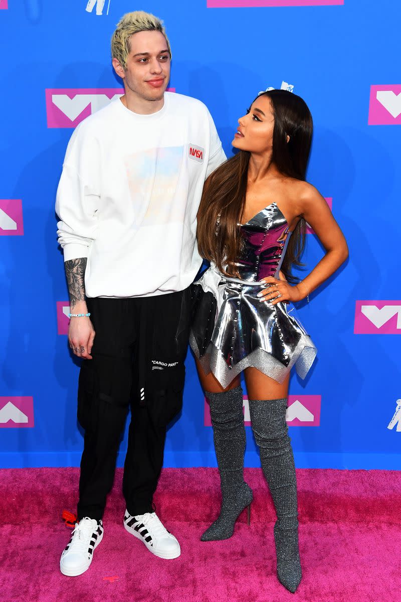 Ariana Grande and Pete Davidson