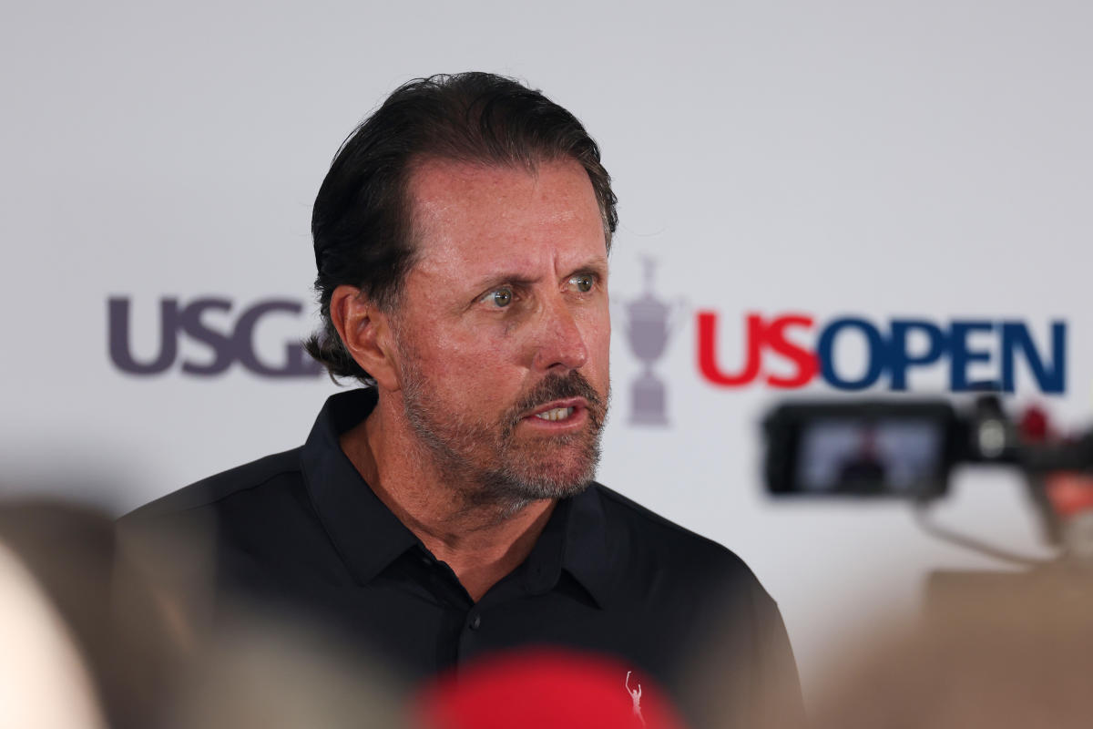 Phil Mickelson peppered on LIV Golf