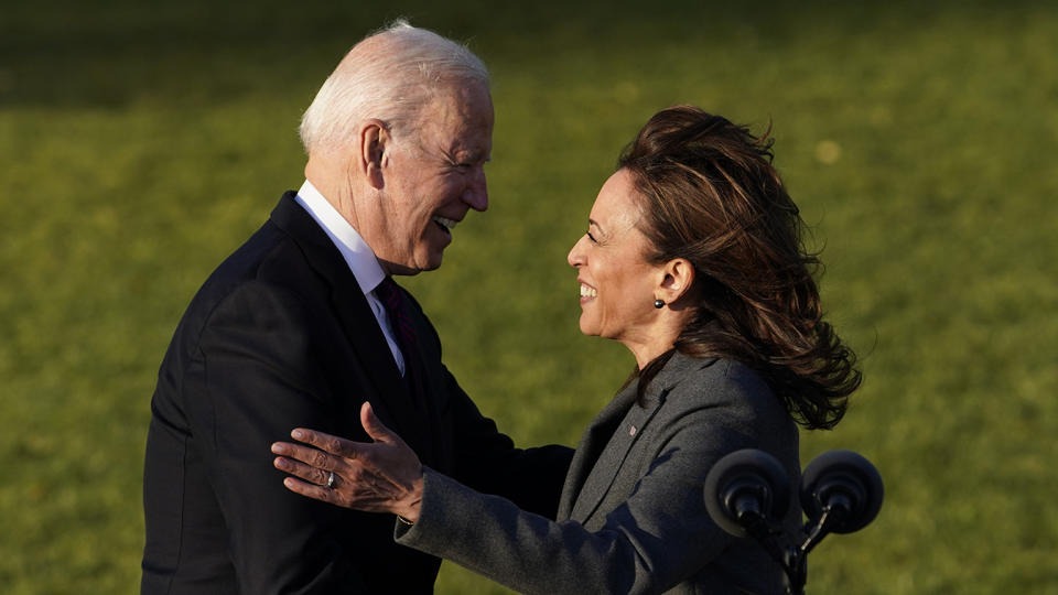 President Biden and Vice President Kamala Harris.